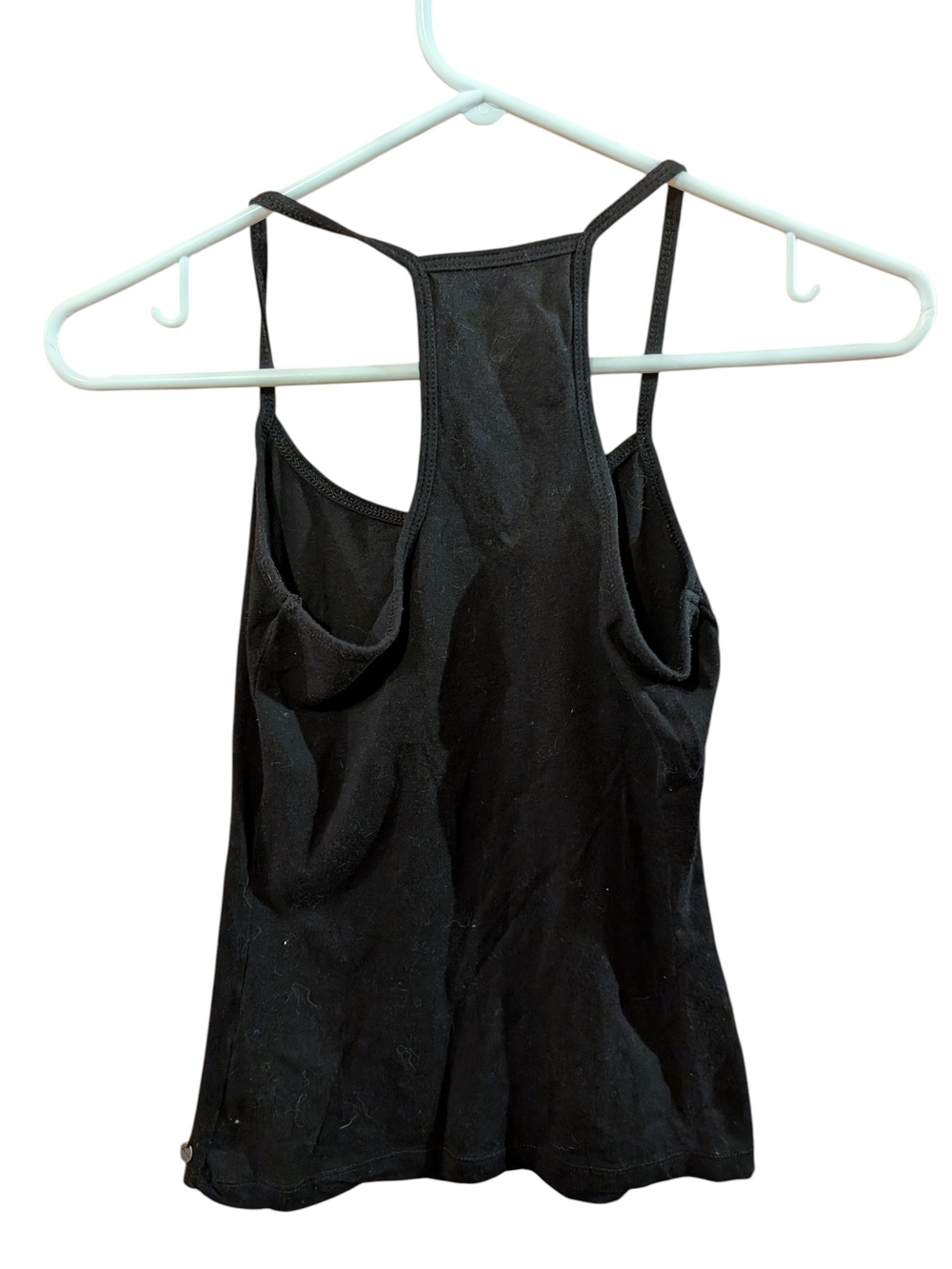 Black Slim Racerback Tank - Picture 2 of 3